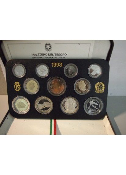1993 Italia Confezione Zecca Fondo Specchio Carlo Goldoni